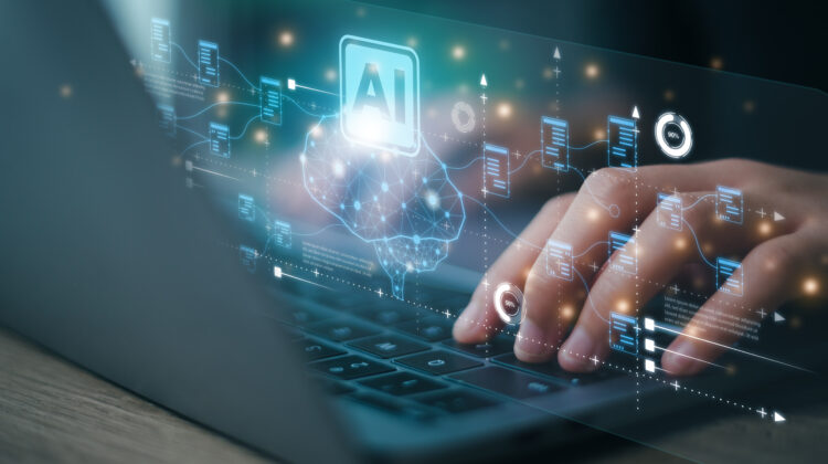 AI or Artificial intelligence concept.